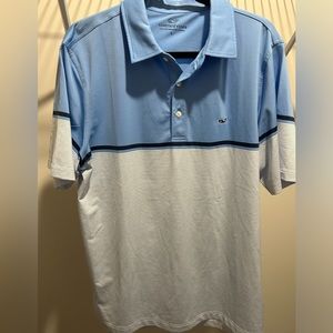 Multicolored Blue Golf Polo Vineyard Vines